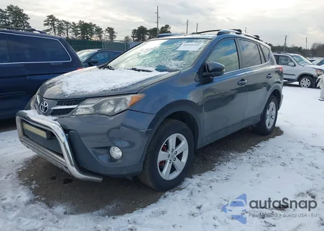 2014 Toyota Rav4 Xle из США, поврежденный, VIN JTMRFREV0ED081581